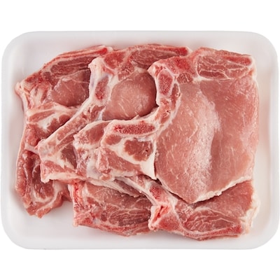 null Côtelettes de longe de porc désossée frite rapide format club 15,41 $/1kg 6,99 $/1lb