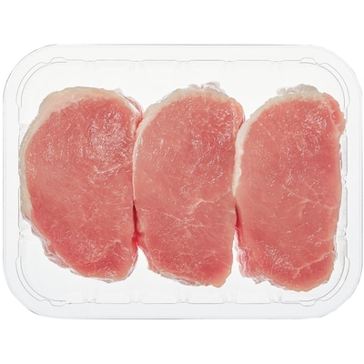 null Boneless Pork Centre Chops $21.58/1kg $9.79/1lb