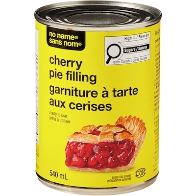 Sans Nom Garniture à tarte aux cerises 540 ml, 1,06 $/100ml