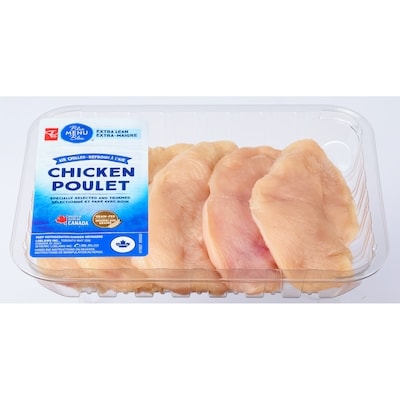 PC Blue Menu Chicken Breast Cutlet $24.23/1kg $10.99/1lb