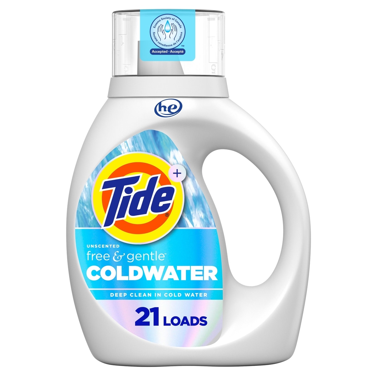 Tide Ultra Coldwater Liquid Laundry Detergent, Original Scent, 21 Loads, Laundry Detergent Liquid Formulated for Cold Water 887 ml, $0.79/100ml