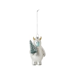 Life at Home Glass Yeti Ornament 1 ea, $7.00/1ea