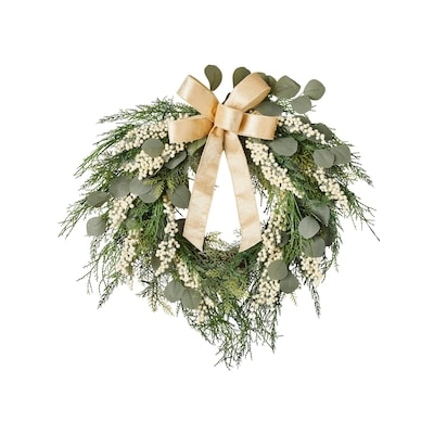 Life at Home Couronne lumineuse en eucalyptus et en baies 1 ea, 34,00 $/1ch