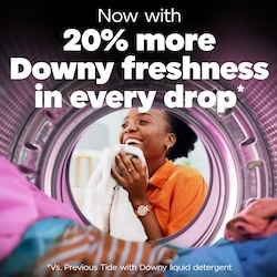 Tide Plus Boost of Ultra Liquid Laundry Detergent, April Fresh
