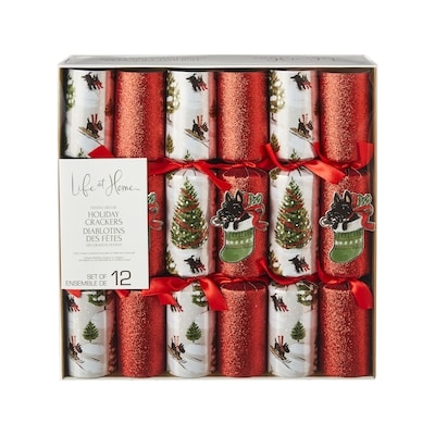 Life at Home Holiday Crackers 12 Piece Set - Holiday Cheers 12 ea, $1.58/1ea