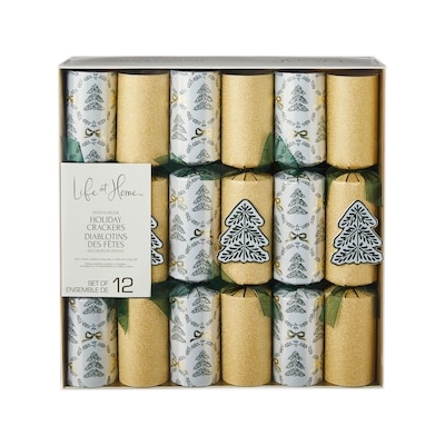 Life at Home Holiday Crackers 12 Piece Set - Cozy Retreat 12 ea, $1.58/1ea