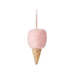 Life at Home Ornement en verre en forme de cornet de crème glacée 1 ea, 7,00 $/1ch