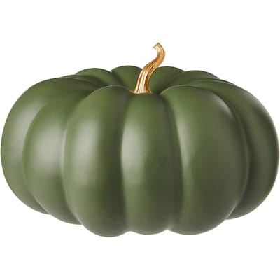 null Décoration de citrouille en mousse 14 po – vert foncé 1 ea, 35,00 $/1ch