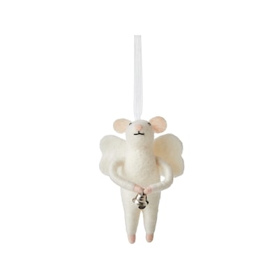 Life at Home Ornement d’ange-souris en feutre 1 ea, 7,00 $/1ch