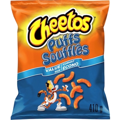 Cheetos Puffs Cheese Flavoured Snacks 410 g, $1.59/100g