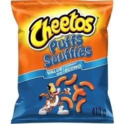 Frito-Lay Soufflés grignotines à saveur de fromage, format écono 410 g, 1,70 $/100g