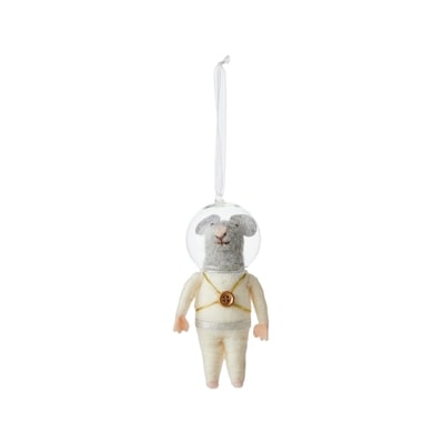 Life at Home Ornement en feutre en forme de souris sur la lune 1 ea, 7,00 $/1ch