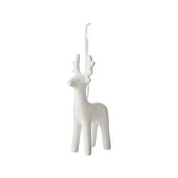Life at Home Ceramic Deer Ornament - White 1 ea, $7.00/1ea