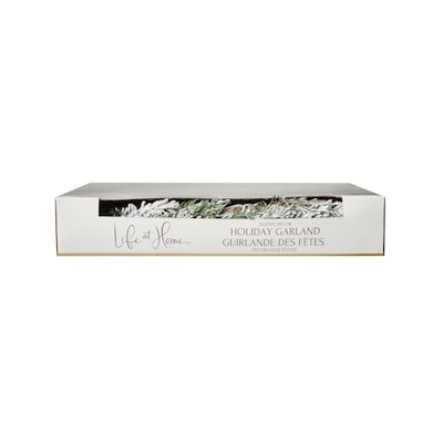 Life at Home Snowy Pine Holiday Garland 1 ea, $39.00/1ea