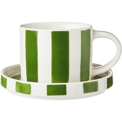 Life at Home Ensemble 2 pièces avec tasse à espresso et soucoupe – vert 1 ea, 5,00 $/1ch