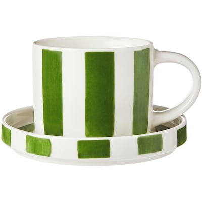 Life at Home Ensemble 2 pièces avec tasse à espresso et soucoupe – vert 1 ea, 5,00 $/1ch