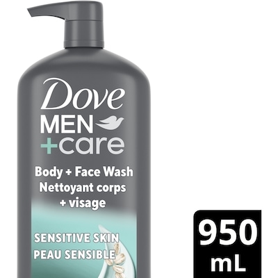 Dove Sensitive Shield Body Wash and Face Wash for Men 950 ml, $1.79/100ml