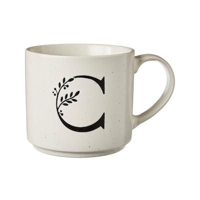 Life at Home Tasse avec monogramme – lettre C 1 ea, 8,00 $/1ch