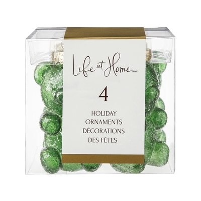 Life at Home Sugared Gummy Bear Holiday Ornaments 4 Pack - Green 4 ea, $1.75/1ea