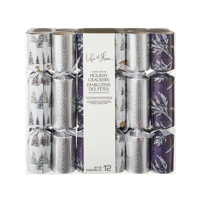 Life at Home Holiday Crackers 12 Piece Set - Starry Woodland 1 ea, $14.00/1ea