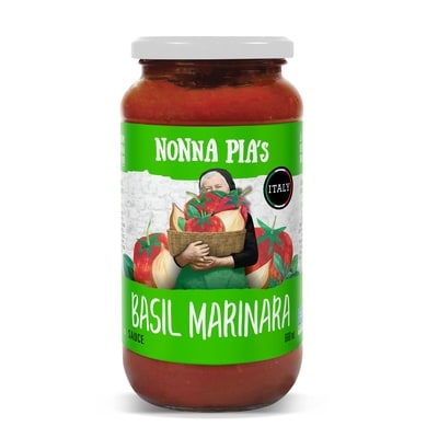 Nonna Pia's Gourmet Sauces Sauce Basil Marinara 660 ml, $1.36/100ml