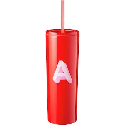 Life at Home Monogram To Go Tumbler - Letter A 1 ea, $8.00/1ea