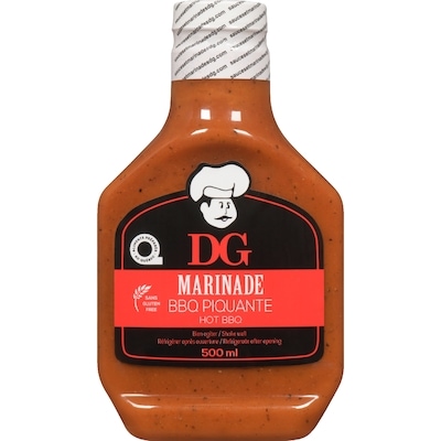  Marinade bbq piquante 12x500.0 ml, 1,20 $/100ml