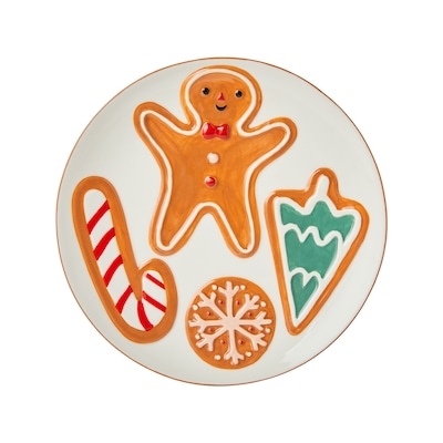 Everyday Essentials Gingerbread Plate 1 ea, $5.00/1ea