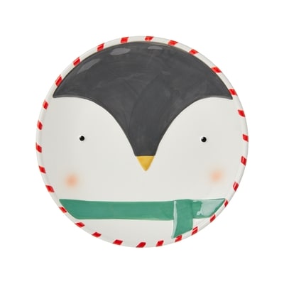 Everyday Essentials Assiette à motif de pingouin 1 ea, 5,00 $/1ch