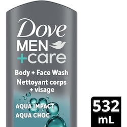 Dove Gel douche et visage avec Renouvellement de l’Aqua Impact 532 ml, 1,50 $/100ml