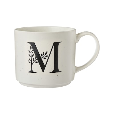Life at Home Monogram Mug - Letter M 1 ea, $8.00/1ea