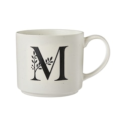 Life at Home Tasse avec monogramme – lettre M 1 ea, 8,00 $/1ch