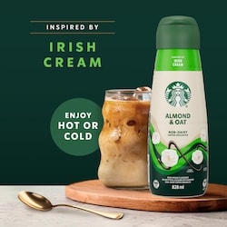 Starbucks Irish Cream-flavoured Non-dairy Coffee Enhancer - 828 ml