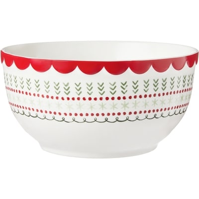 Life at Home Sweater Pattern Bowl 1 ea, $6.00/1ea