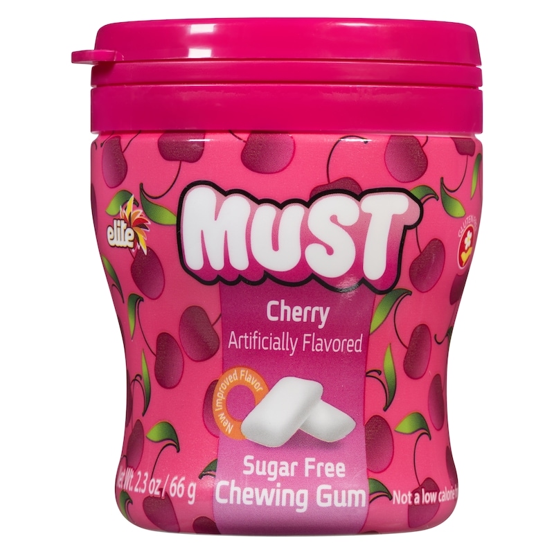 Must Sugar Free Chewing Gum Cherry