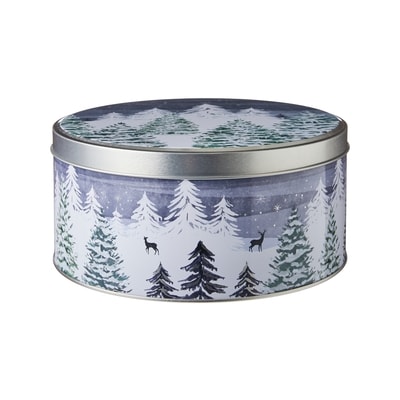 Life at Home Large Round Tin - Starry Woodland 1 ea, $5.00/1ea