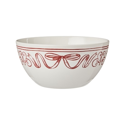 Life at Home Printed Bowl - Bows 1 ea, $4.00/1ea