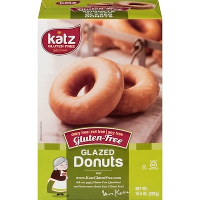 Katz Gluten Free Glazed Donuts 300 g, $4.66/100g