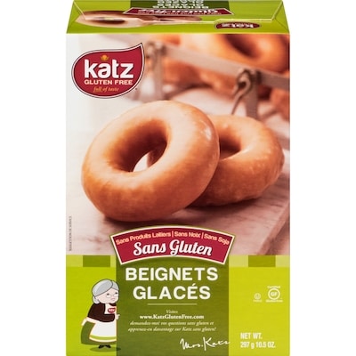 Katz Gluten Free Beignets glacés 300 g, 4,66 $/100g
