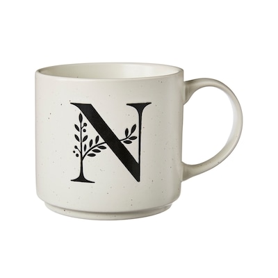 Life at Home Tasse avec monogramme – lettre N 1 ea, 8,00 $/1ch