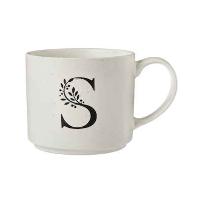 Life at Home Monogram Mug - Letter S 1 ea, $8.00/1ea