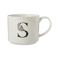 Life at Home Tasse avec monogramme – lettre S 1 ea, 8,00 $/1ch