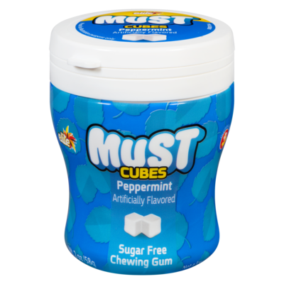 Elite Must Sugar Free Chewing Gum Peppermint Cubes 57 g, $11.91/100g