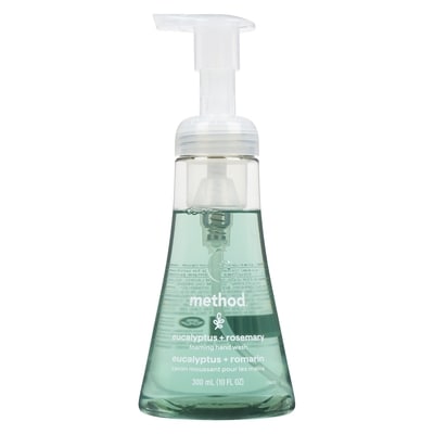 Method Savon moussant pour les mains eucalyptus + romarin 300 ml, 2,00 $/100ml