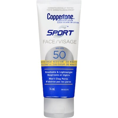 Coppertone Écran solaire en lotion visage fps 50 74 ml, 21,62 $/100ml