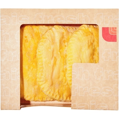 null Jamaican Style Patties, Mild Beef 3-Pack 336 g, $1.79/100g