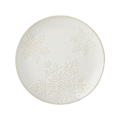 Life at Home Assiette à salade à motif de flocon de neige 1 ea, 7,00 $/1ch