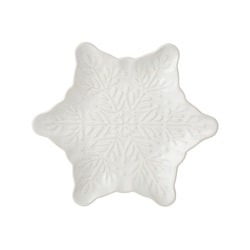Life at Home Snowflake Side Plate 1 ea, $7.00/1ea
