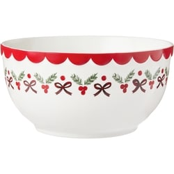 Life at Home Bol à motif de boucles et de houx 1 ea, 6,00 $/1ch