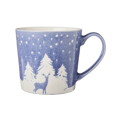 Life at Home Tasse à motif de chevreuil et de neige 1 ea, 6,00 $/1ch